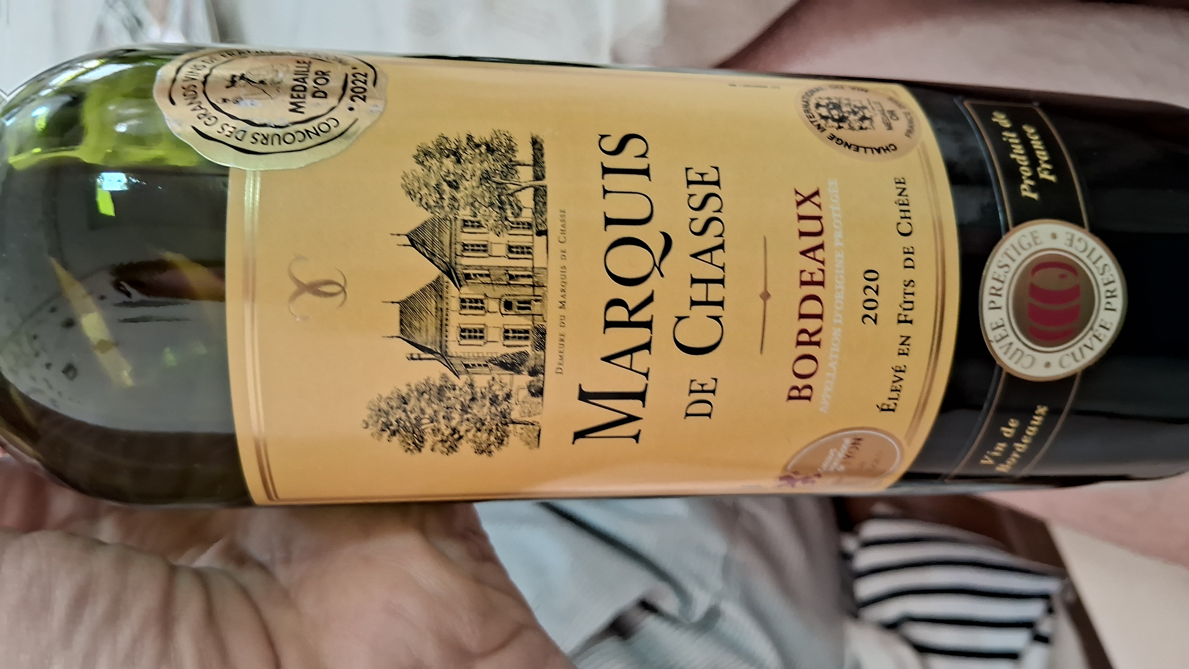Rótulo do Vinho