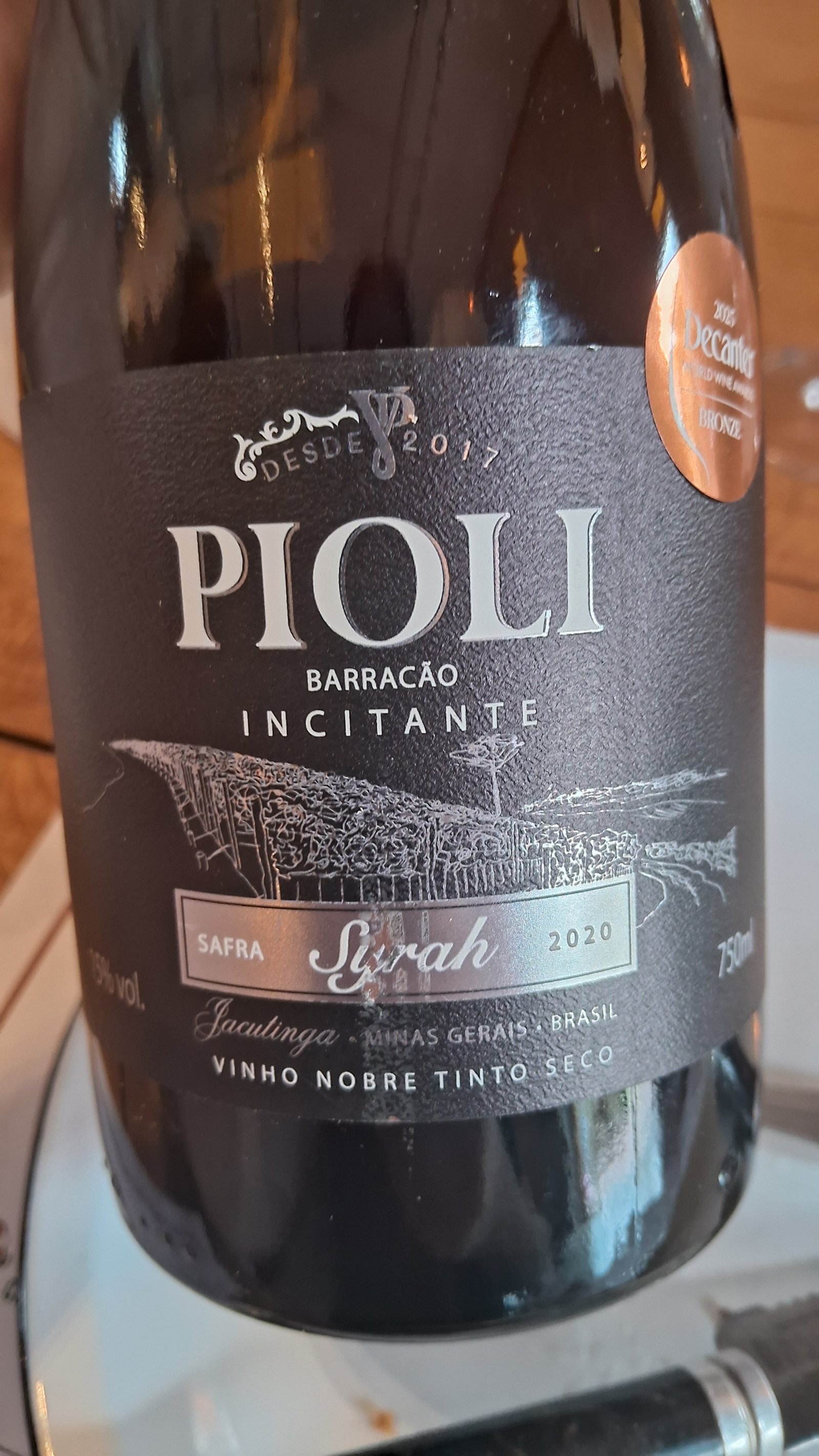 Rótulo do Vinho