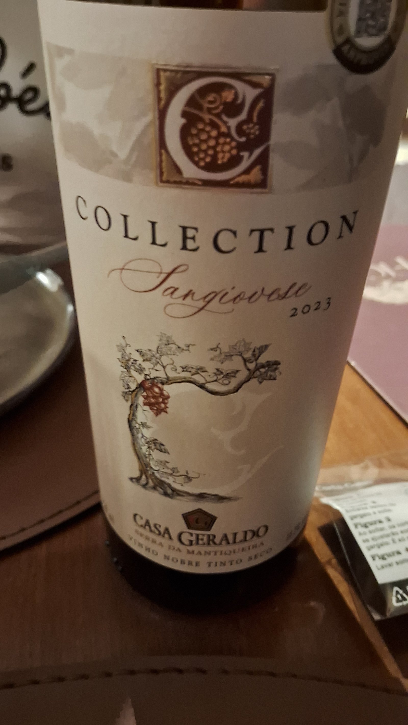Rótulo do Vinho