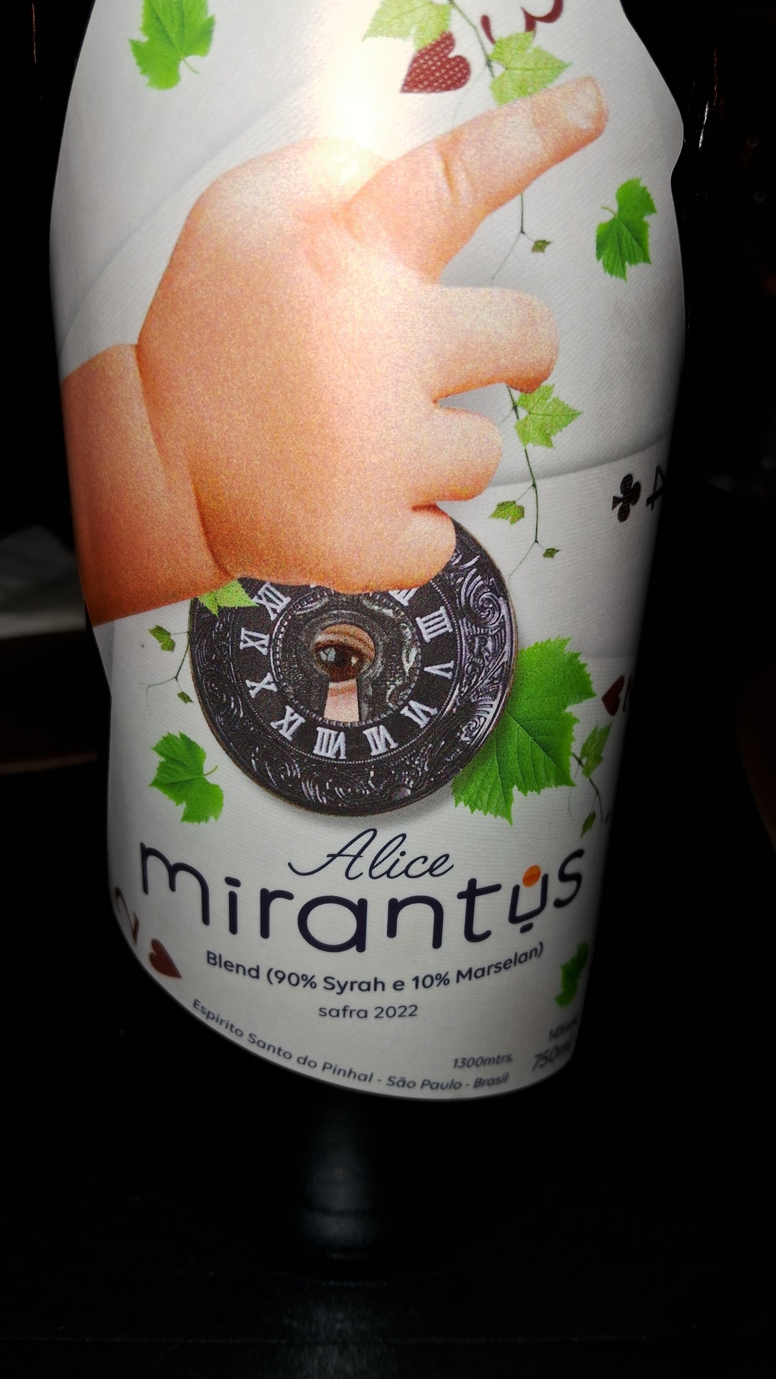 Rótulo do Vinho