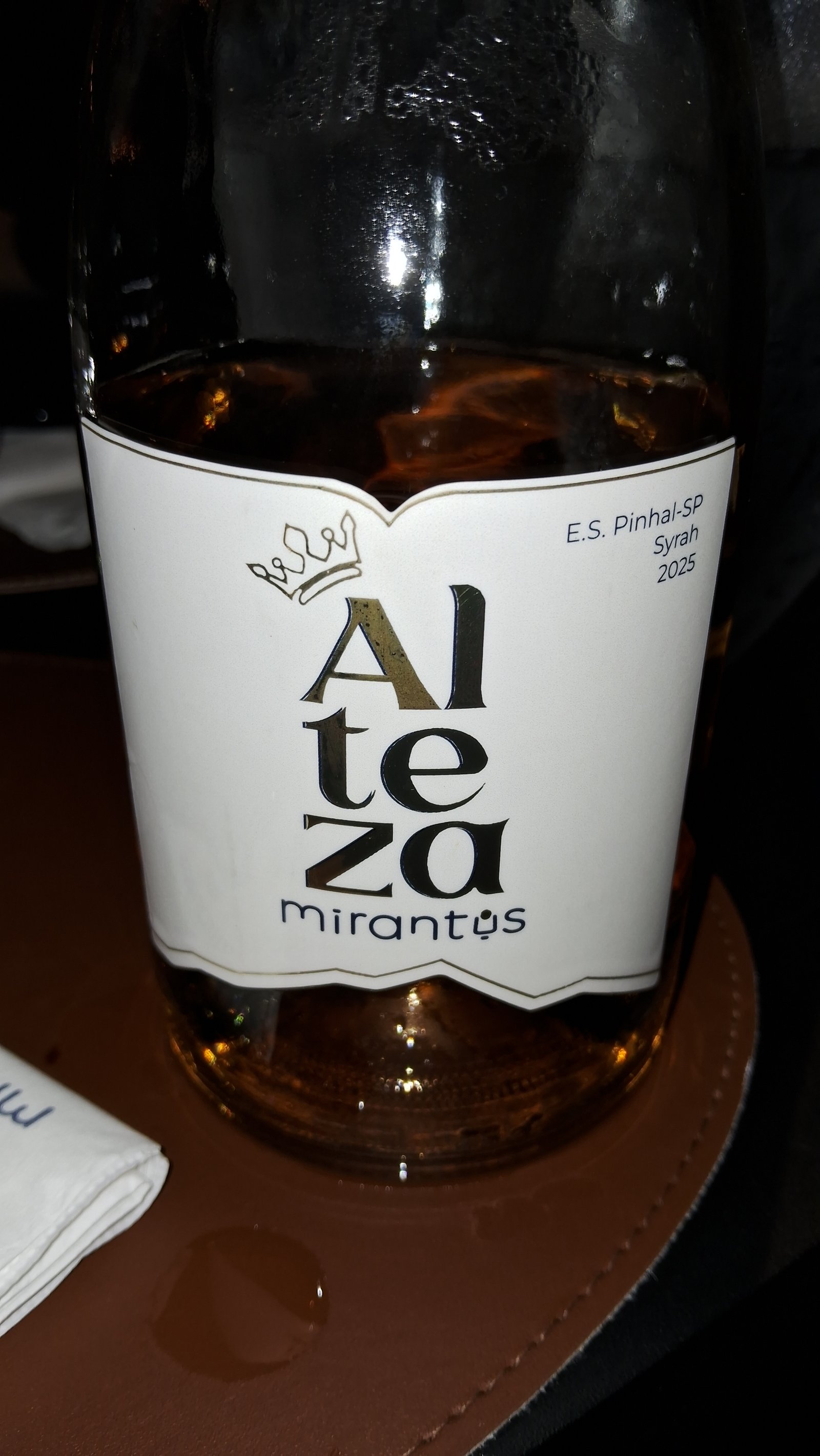 Rótulo do Vinho